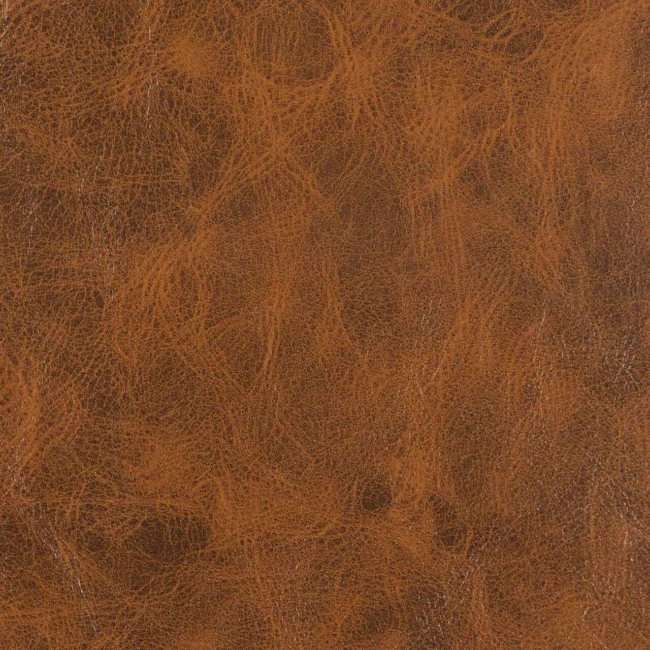 Brown Performance Ink Resistant Pet Friendly Distressed Polyurethane Vinyl Upholstery Fabric by The Yard - SKU: Keith Brandy